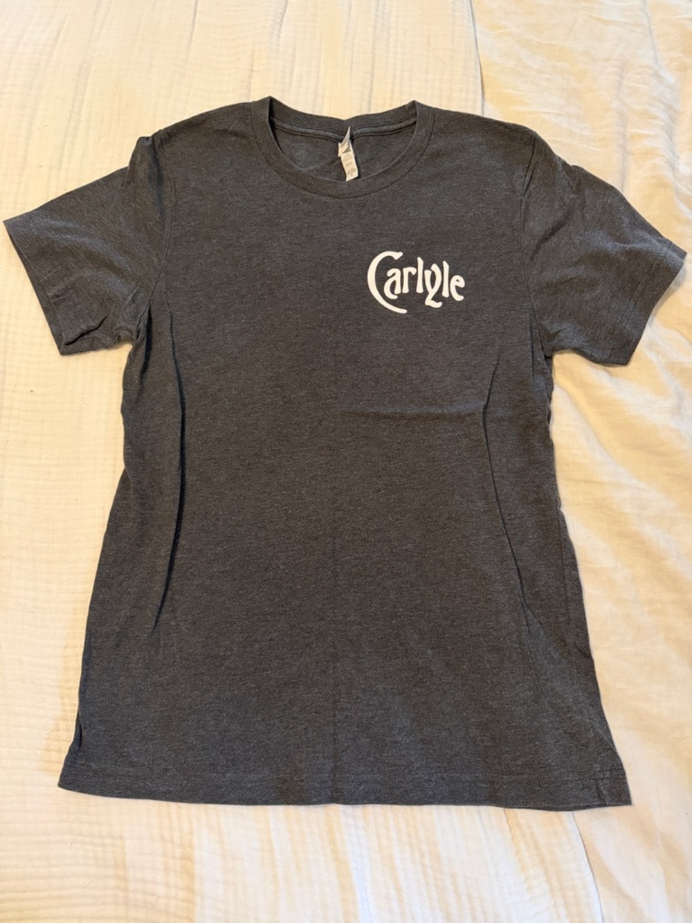 Carlyle Logo Graphic Tee - Charcoal Gray